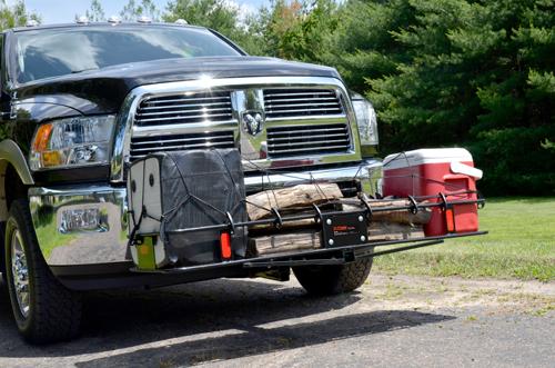 truck front mount bike rack